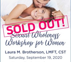 Women’s Workshop – September 2020